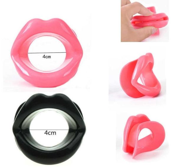 Sexy Lippen Gummi Gummi Frauen Oral Open Fixation Mund Gag Spielzeug für Frauen Blowjob Erwachsene Spiele Fetisch erotische Produkte 18 Shop5076719