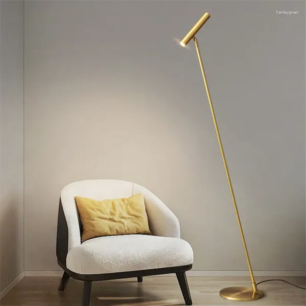 Stehlampen nordische minimalistische Lampe LED Verstellbares Rampenlicht Wohnzimmersofa Schlafzimmer Nacht