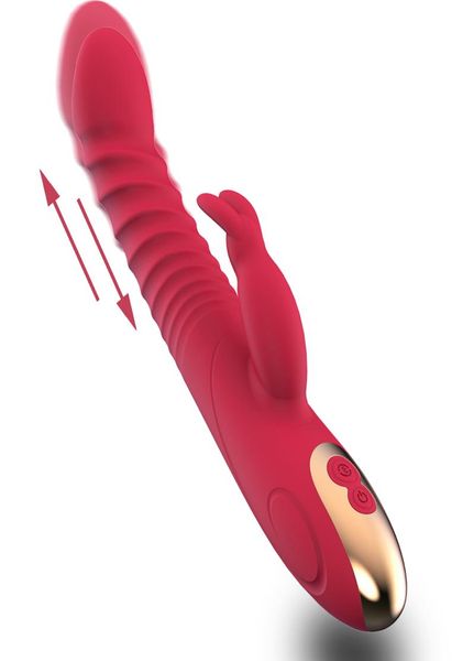 9 pollici G spot vibratore di coniglio 87peeds 3 motori a doppia vibrazione di grandi dimensioni di clitoride di clitoride di clitoride di clitoride per la donna G3385164
