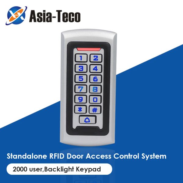 Scheda 2000 USUTI Utenti RFID RFID Porta Accesso Controller Silicone KeyPad WG 26 Output 125KHz Scheda di prossimità per il sistema di controllo degli accessi