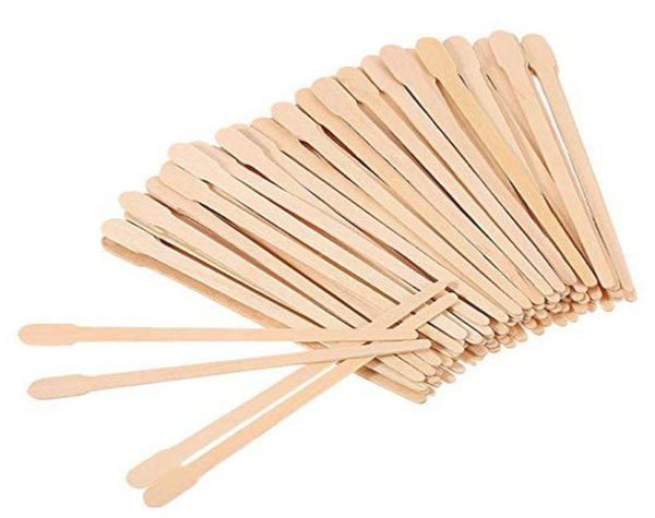 100 pezzi di legno da 100 pcsset Woman altri oggetti per la depilazione per la depilazione cera in cera in ceretta kit da toilette di bellezza in legno depressione7501157