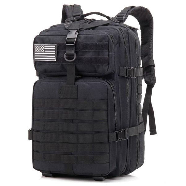 Designer-icon 34l Uatical Assault Pack Backpack Exército Molle Bug à prova d'água Bag Small Rucksack para camping ao ar livre Huntingbl 285G