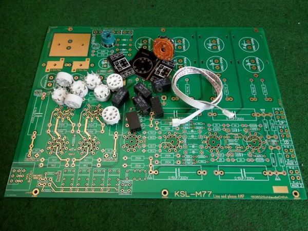 Amplifikatör Yeni (A26) / C / Kondo (Audionote) M77 Safra Preamp Uyumlu Fono Amplifikatör Devre Şeması DIPCB Kiti