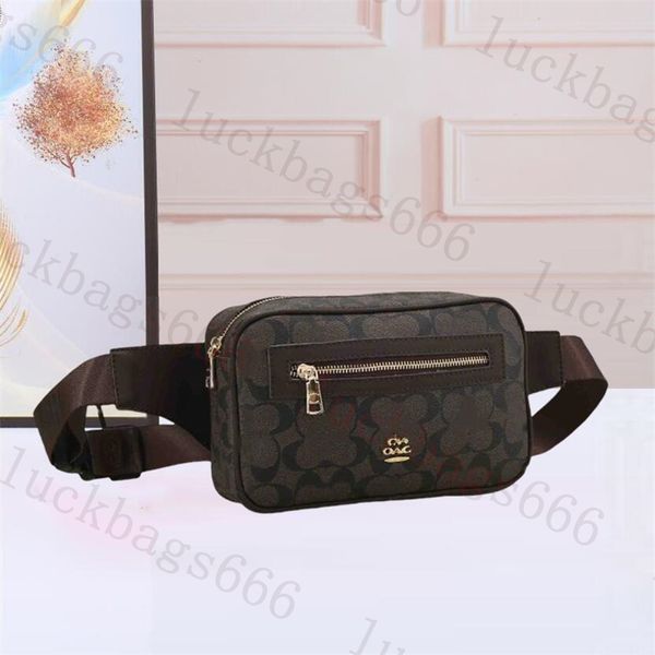 Top Quality Bumbag Designer Sacos de cintura masculino Bolsa de peito couro macio artesanato perfeito cinto de fã de moda atacadista feminino