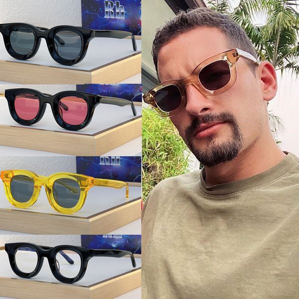 Óculos de sol circulares óculos de sol homens homens designers de férias de férias de lazer de férias de férias de luxo lentes polarizadas UV400