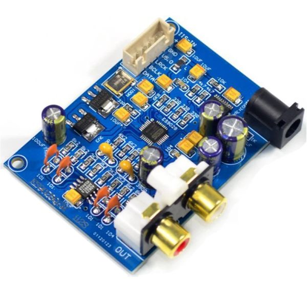 Amplificatori ES9028Q2M ES9028 I2S Scheda di decodi di input DAC DC 912V Aggiornamento della scheda Decodificatore ES9018 per Amplificatore Fai da te