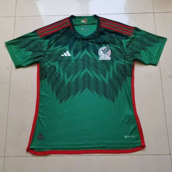 Jerseys de futebol Casa 2022 Versão do Kit México Customizada No. 21 Henry Qatar Copa do Mundo Nacional Jersey