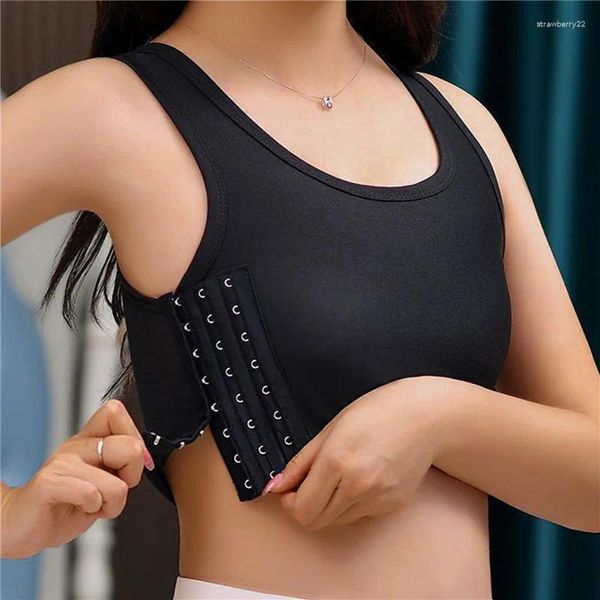 CAMISOLS TANDS esquisitão Flata planície de peito tongobileira feminina feminina de verão de verão tanque de colete curto bustier shpaer