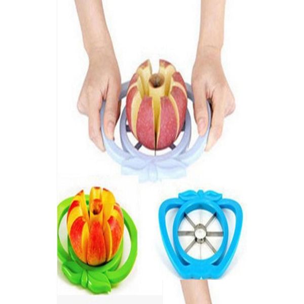 Ferramentas de vegetais de frutas Gadgets de cozinha Slicer Slicer de maçã Aço inoxidável Faca de corte de cortador para legumes de pere