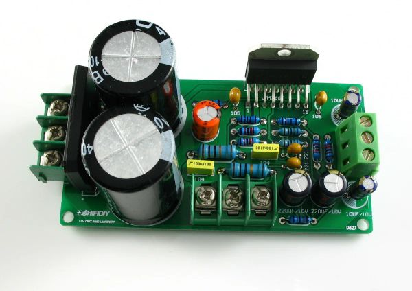 Amplificador LJM LM4766T AMPLIFICADOR DE ENERGIA DIY KIT DIY TWOLCANLAL 50W*2 com capacitor de filtro retificador