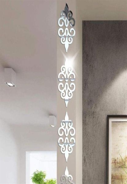 10 pezzi di piastrelle autoadesive 3D MOLTO SPECCHI per decorazioni per la casa DECAL POSTER240Y2104314