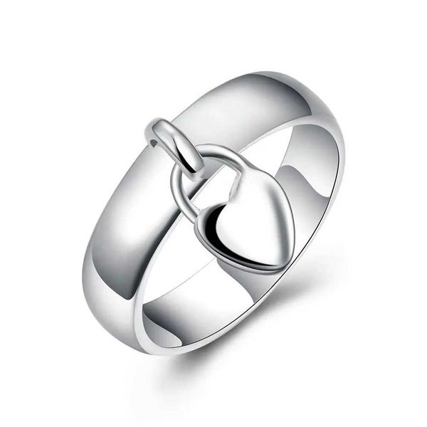 Anelli a grappolo Donne all'ingrosso 925 Sterling Silver Cute Lovely Gift Gioielli Regali per matrimoni romantici H240504