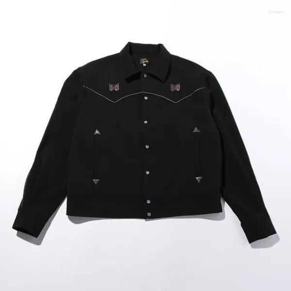 Jackets masculinos Black Stripe Butterfly Bordery Azuth Jacket