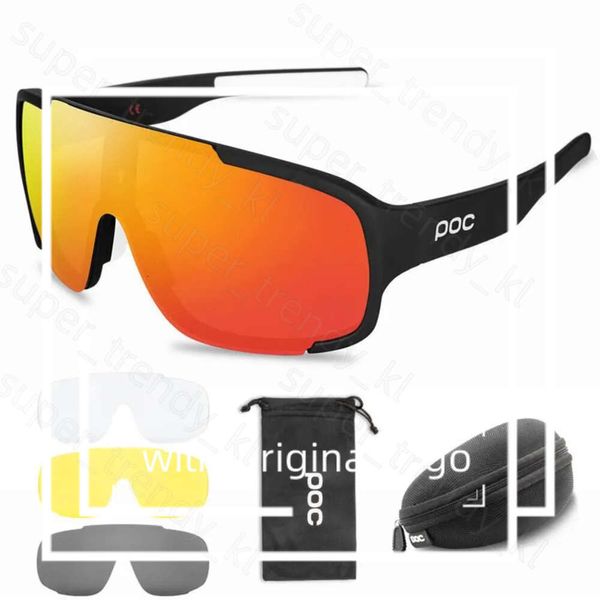 Sonnenbrille Eyewear POC do Blade 4 Objektiv Set MTB Cycling Brille Männer Frauen Fahrradfahrrad Goggles Outdoor Sport Sonnenbrille UV400 Eyewear 943