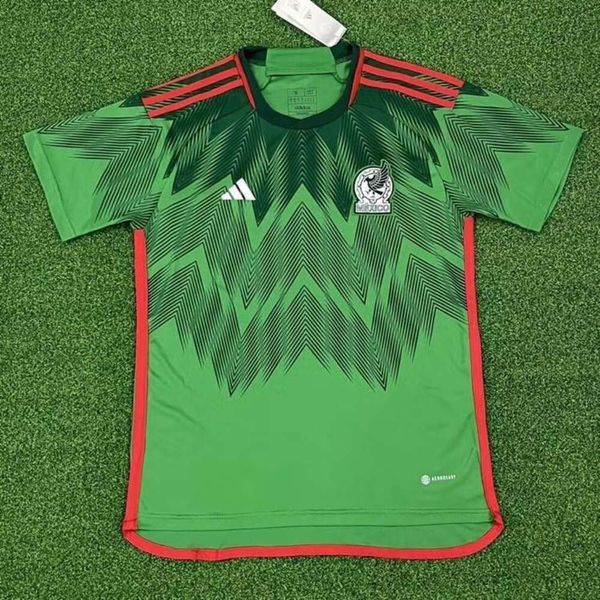 Camisas de futebol Casa 2022 Copa do mundo Carlta México fora Jersey Custom ximens sanchez camisa seleção nacional