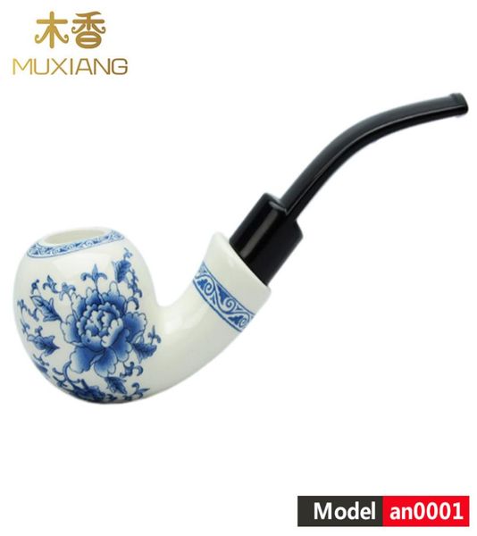 Muxiang Classical Wood Tuba de pau -rosa ou tubo de tabaco cerâmico com acessórios de filtro de 3 mm ou 9 mm AD0009AA0316S8411595