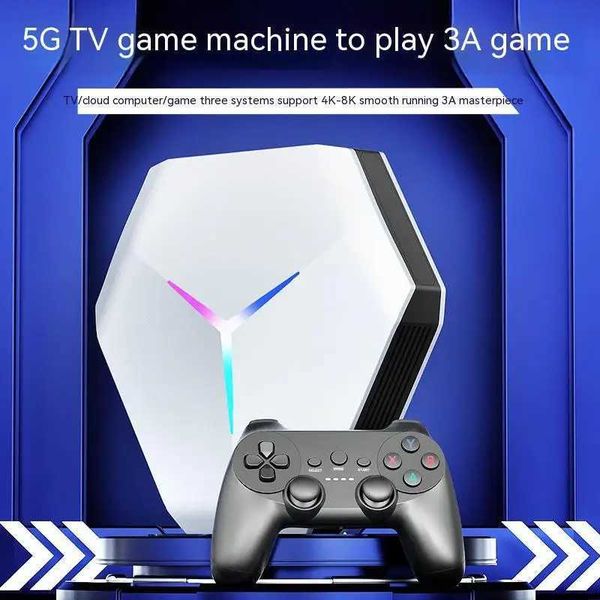 Alto -falantes portáteis x10 Console de jogo Assista TV de graça 5G Cloud Computador 3A Multiplayer Battle 4K Caixa de jogo em casa Game Grie Boys House Housed J240505