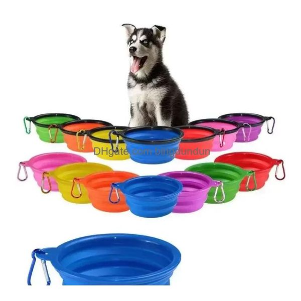 BONDAS DE DOGOTES ALIMENTOS PET PET PET PORTÁVEL RECIMENTO DE ALIMENTO SILE SILE TOLHA COLEXBLE FELIMENTAÇÃO COMBALHA COM EXEBLEGING DRIA DE FUNDA DOURS HOME GARD DH1AV