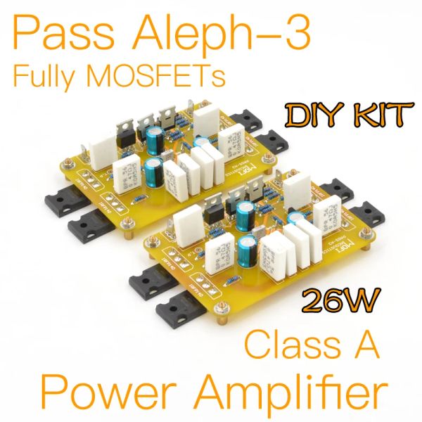 Verstärker Mofipass Aleph3 Vollmosfets Klasse A Power Amplifier DIY Kit fertiggestelltes Board