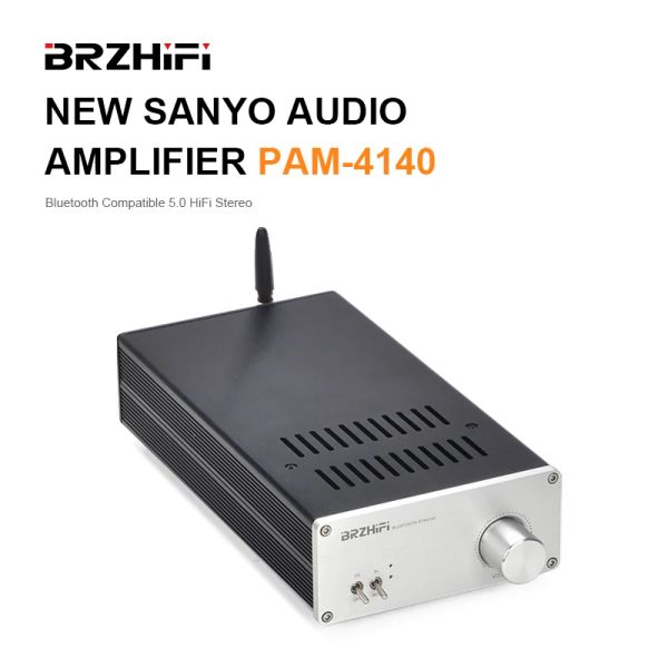 Verstärker Brzhifi Heimkino Neu Sanyo Dicker Film STK4140MK2 Bluetooth Compatible 5.0 HiFi -Stromverstärker Stereo Amplificador Audio Amp