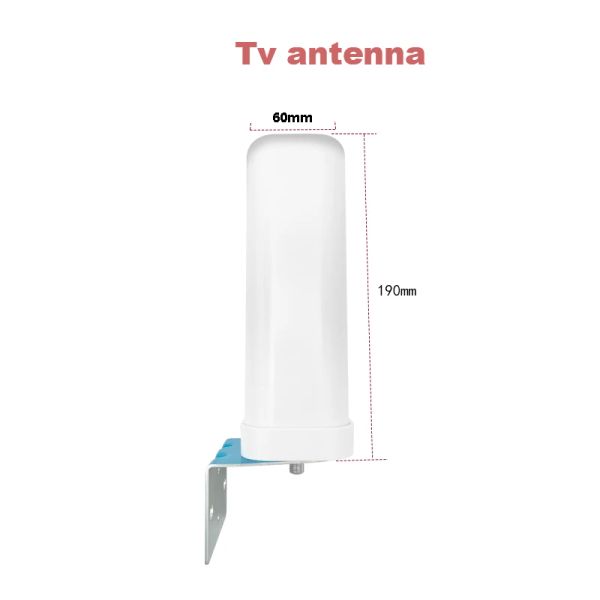 Ricevitori Hot SellingVHF UHF 25DBI Canale gratuito con amplificatore HDTV Digital INTERNO/OUTDOOR TV Antenna