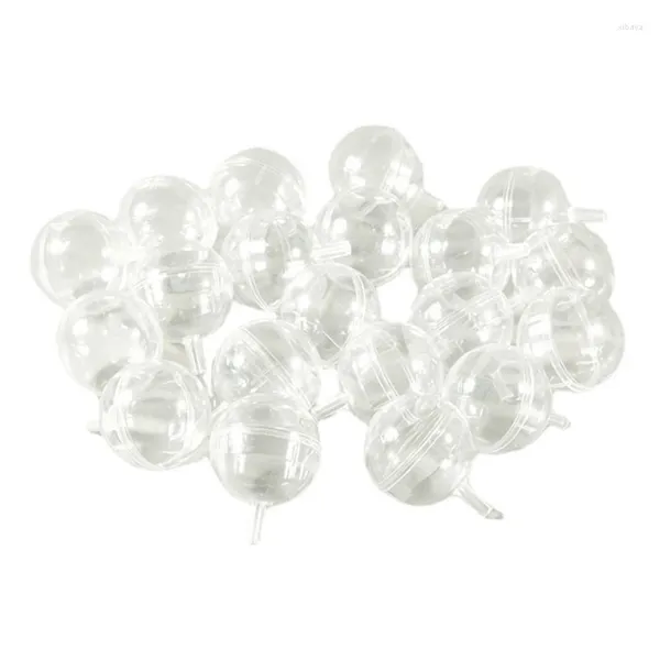 Ferramentas de panificação 20pcs clear Chocolate Ball Holder