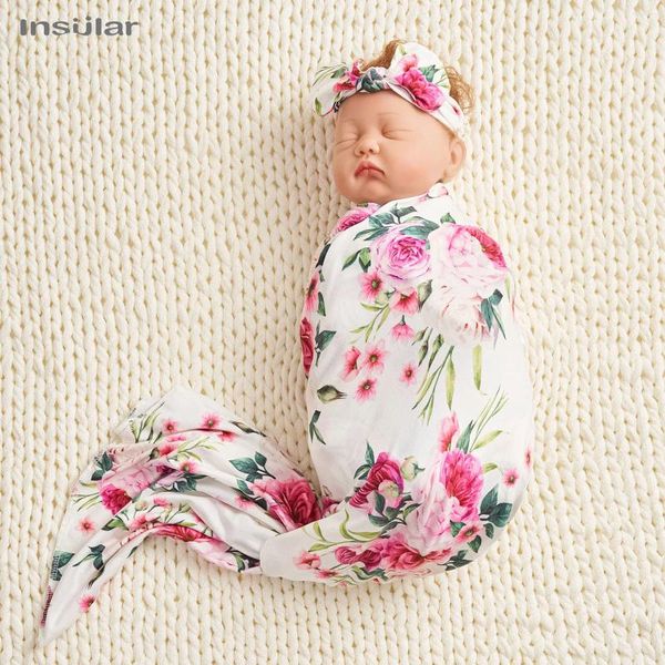 Decken geborene Baby Super Soft Polyester Kind Kinder Jungen Mädchen Swaddle Wrap Quilts Deckungen 80 cm Kleinkinddecke
