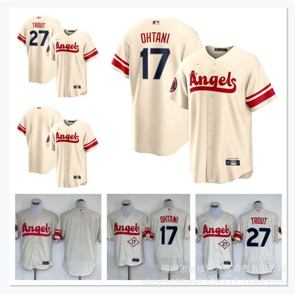 Ohtani Trout Angels Edition City White