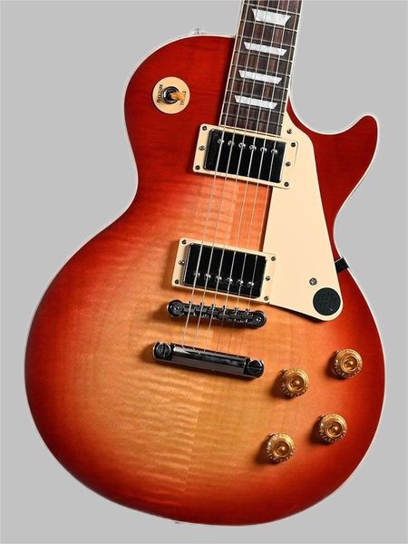 Paul Standard 50''s Miras Kiraz Sunburst Elektro Gitar 2569 Resimlerinin Aynı
