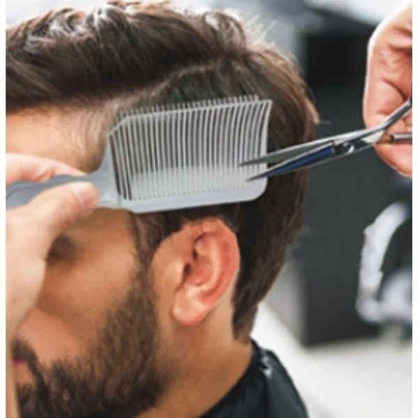 2024 Professional Barber Fade Comb Hair Styling Tool für allmähliche Fade -Haarschnitte Hitzebeständige Pinsel für die sich verjüngten Stile für Männer