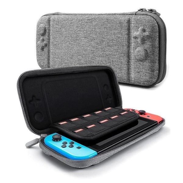 Für Nintendo Switch Console Case haltbarer Spielkartenspeicher NS -Taschen mit Harthart Eva -Bag -Schalen tragbarer Schutzbeutel 328f