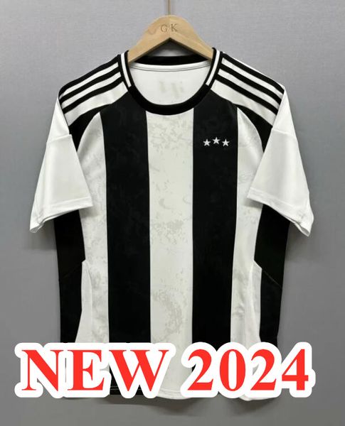 Jerseys de futebol adulto 2024 2025 Home Away Milik Di Maria Vlahovic Kean Pogba Chiesa McKennie Locatelli Top Jerseys 24 25 homens Kit Kit Juventus Unifor S-4xl