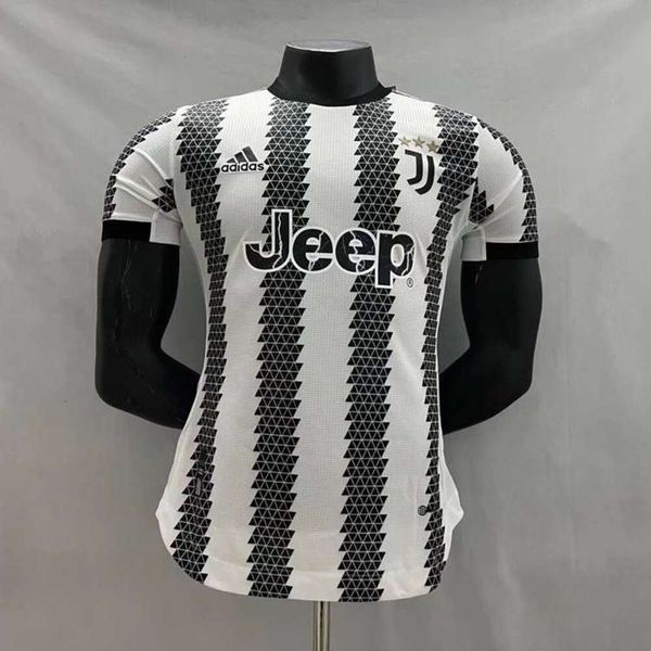 Футбольные майки домой 22-23 Juve Away Version Version Thai Настраиваемая № 7 Роналду 10 Дибала Новая