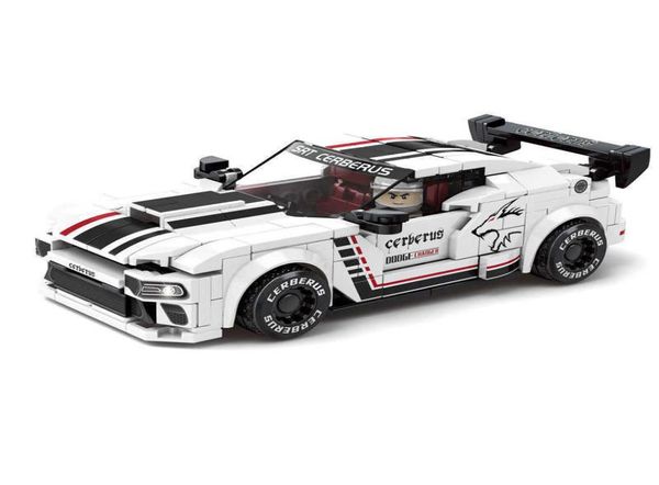 Speed Champions Racing War Horse Pull Back Car Creator Moc Building Builds Builds Builds Buildings Impostare il vincitore Supercar Bricks Classic Model Kids Toys Q0629016916