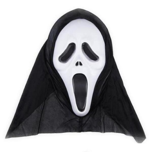 Maschere horror cranio maschere per decorazioni per feste di Halloween urlando scheletro smorzati oggetti pieni per uomini maschere maschera da donna DHF2797125477