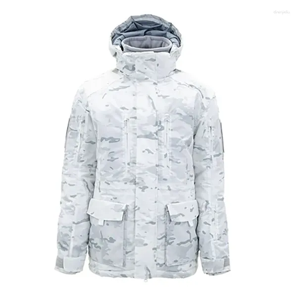 Охотничьи куртки тактические вентиляторы на открытом воздухе утолщенная теплая хлопчатобумажная куртка ecig 4.0 полярная боевая серия