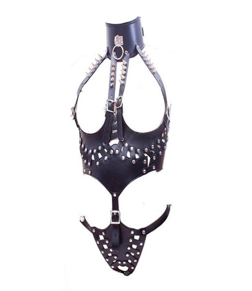 Nuovo limite di bondage al seno cablatta cintura schiava re sexy abito in pelle set set di mobili per sesso per adulti giocattoli sessuali per donna7159481