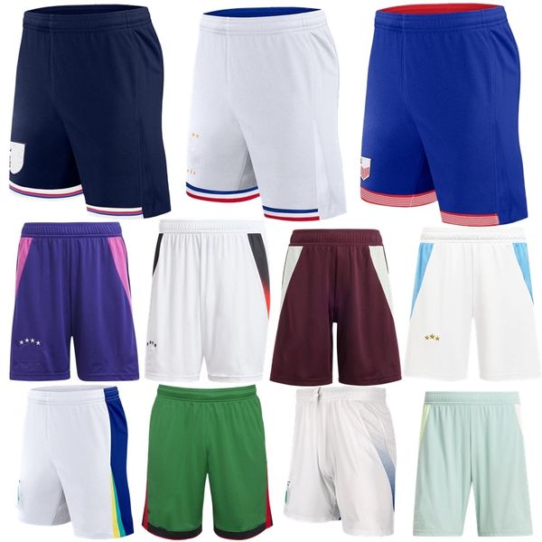 2024 Shorts calcistici del Messico 24 25 Bellingham 3 stelle Itary Germanyer Argentinas Brasil Inghilterra francese USAS Home Away Football Pants nazionale