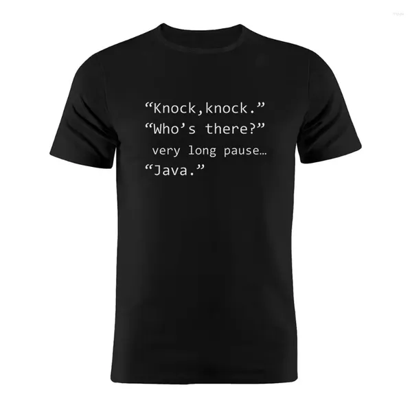 Erkek Tişörtleri Pamuk Unisex Shirt Programcı Kodlayıcı JavaScript Geliştirici Mizahı Komik Hediye Tee