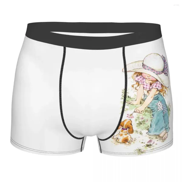 MUITOPANTES Custom Sarah Kay Painter Infantil Boxer Shorts Para homens 3D Artista impressa Anime Rouphe Calcinha Briefs Soft