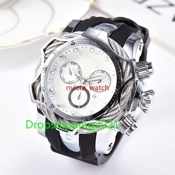 Invincible Fashion Mens Quartz Wirstwatch 52mm Waterproof Luxury Orologio imbattuto Invicto Reloj de Hombre Dropshipping Law 321h