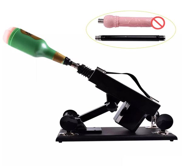 Männlicher Masturbator Automatic Sex Machine Gun mit Dildo Vibrator und Masturbation Cup Sex Toys für Frauen und MEN3222341