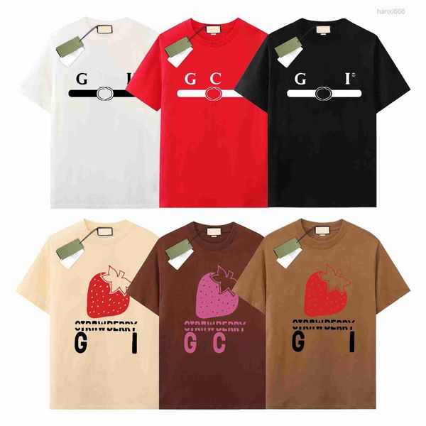 T-shirt Summer Gu Brand T Shirts Womens Short Hip Hop Streetwear Tops Shorts Abibiti G-23