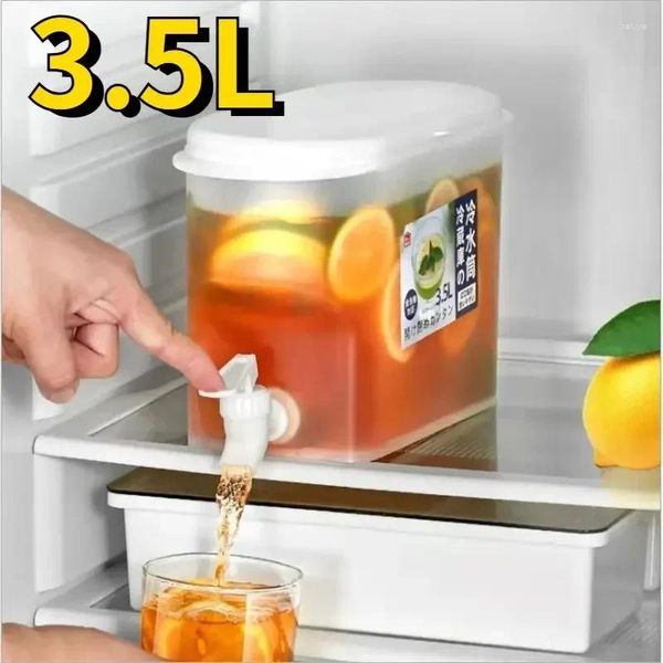 Bottiglie d'acqua 1pc 3,5 litri Biolino freddo con frigo