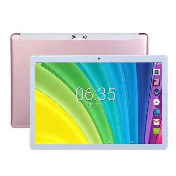 Tablet PC 4G RAM 64G ROM Quad núcleos 10,1 polegadas 3G LTE Android 8.0 Dual SIM CHAMADA PLAT DOP DROPTION COMPUTADORES OTXIY