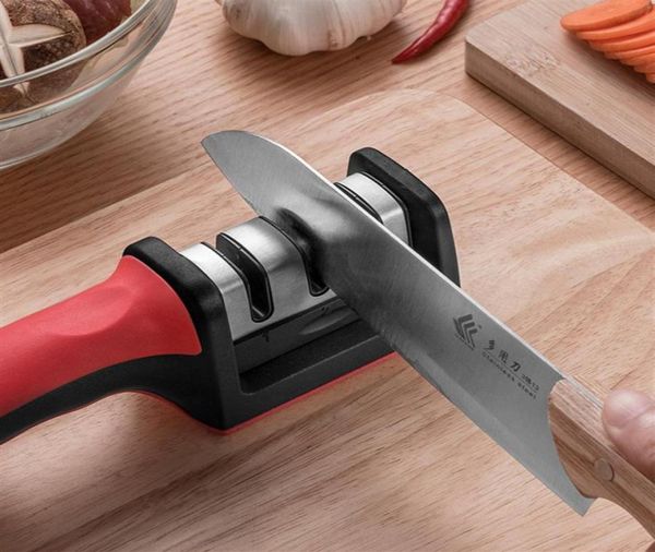 Sharping Homany Sharpador rápido Whetstone Sticking Kitchen Kitchen Gadget Sharpeners 3STAGE TIPO258N9880927