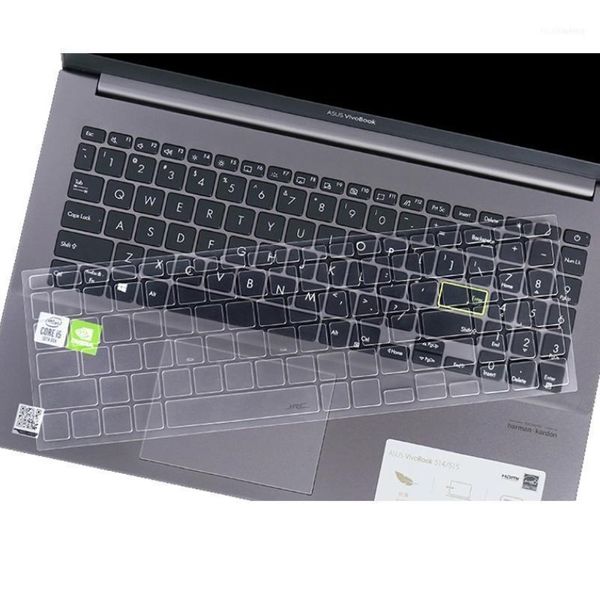Capas de teclado para asus vivobook 15 S533 S5600 15 6 polegadas 2021 Clear Silicone Skin Protector TPU teclados