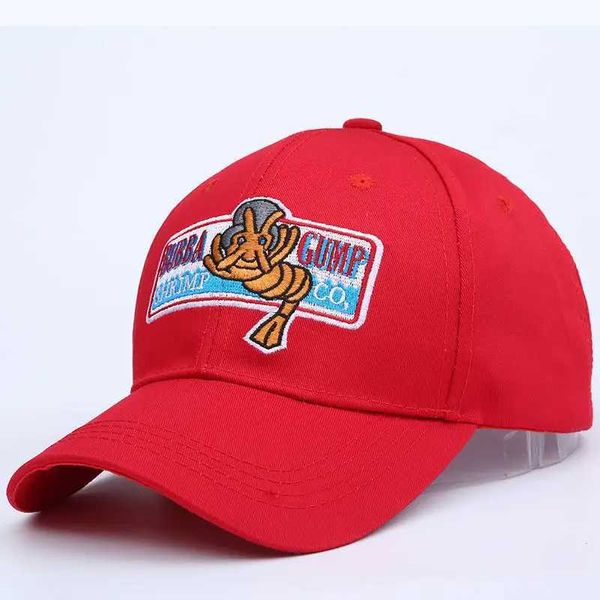 Ball Caps 1994 Bubba Gump Crimp Brimp Base Cap Мужчины женщины спортивные шляпы летняя кепка вышитая повседневная шляпа Forrest Gump Caps Костюм Оптовая T240429