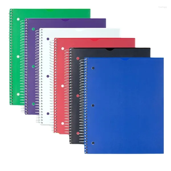 PCS Spirals Notebooks Stationery Notebook Journal College Regod Paper