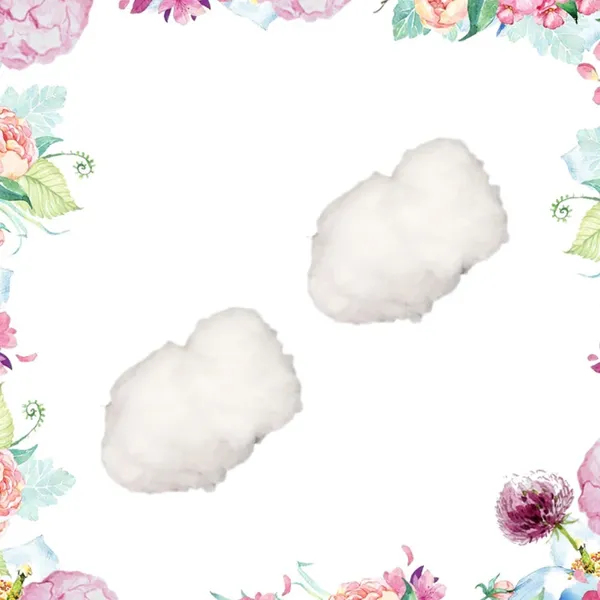 Fiori decorativi Cloud Star Impiccing Ornamento Ciondolo fai -da -te per la casa per la festa della stanza per bambini (bianco)